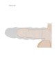 RealRock 7 Inch Realistic Penis Extender - Flesh