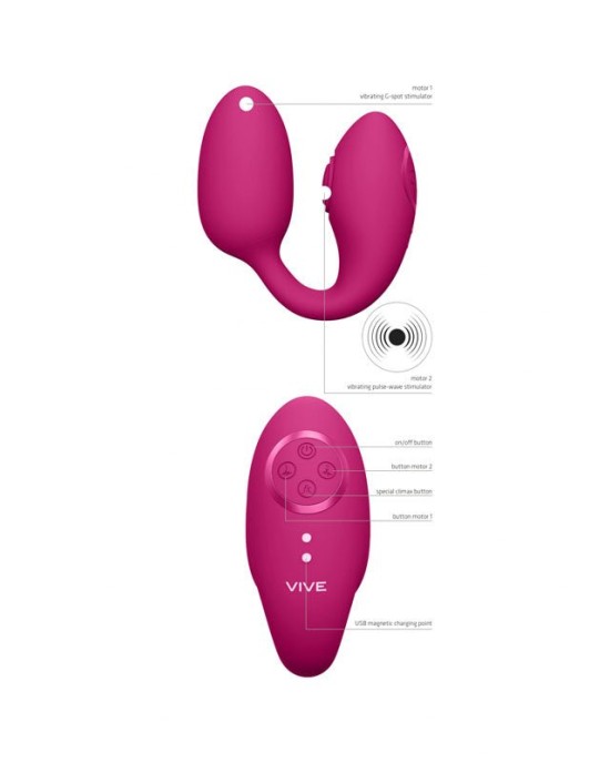 Vive AIKA - Pink Egg with Pulse Wave