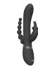 Vive RINI Rabbit Vibrator with Anal Teaser - Black