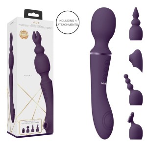 Vive NAMI - Purple Massager Wand with Pulse Wave