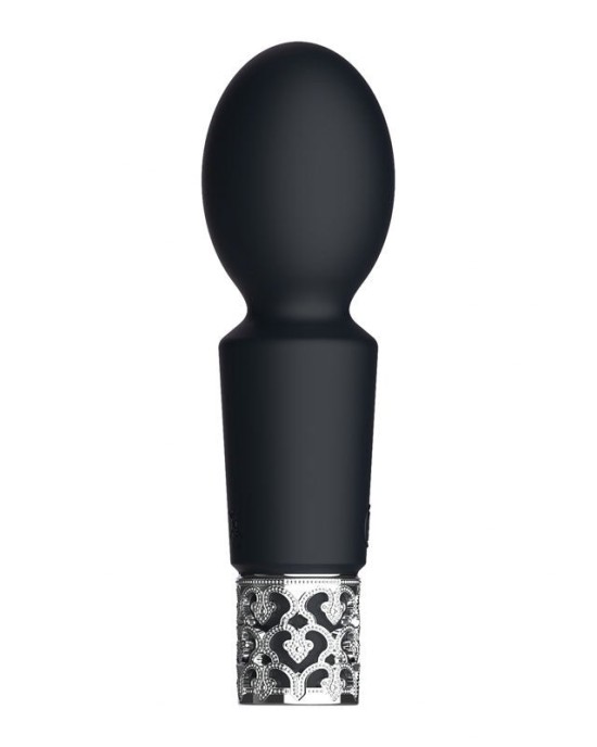 Royal Gems Brilliant Bullet - Black - Mini Massager Wand