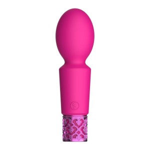 Royal Gems Brilliant Bullet - Pink - Mini Massager Wand