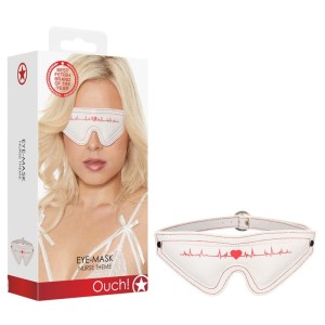 Ouch! Eye-Mask - Nurse Theme - White/Red