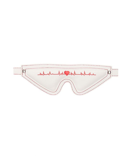 Ouch! Eye-Mask - Nurse Theme - White/Red