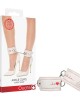 OUCH! Ankle Cuffs - Nurse Theme - White/Red Restraints