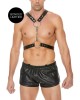 OUCH! Men's Harness With Metal Bit