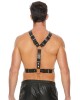 OUCH! Men's Harness With Metal Bit