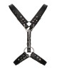 OUCH! Men's Harness With Metal Bit