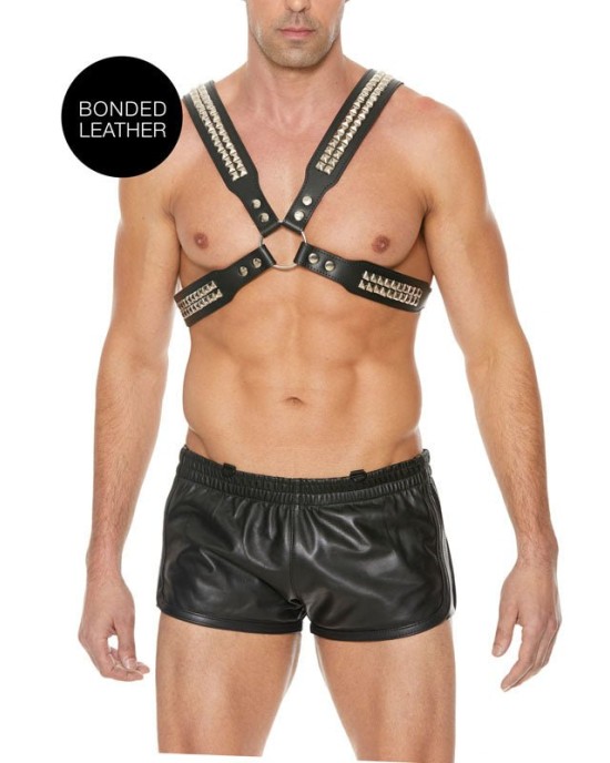 OUCH! Pyramid Stud Body Men's Harness