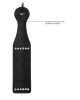 OUCH! Diamond Studded Black Paddle