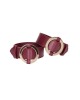 OUCH! Halo - Wrist & Ankle Cuffs - Burgundy Restraints