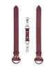 OUCH! Halo - Wrist & Ankle Cuffs - Burgundy Restraints