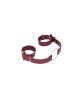 OUCH! Halo - Handcuff With Connector - Burgundy