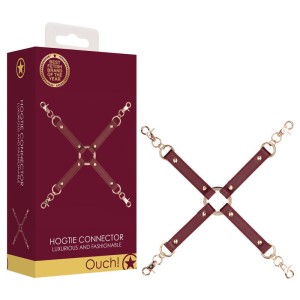 OUCH! Halo - Hogtie Connector - Burgundy