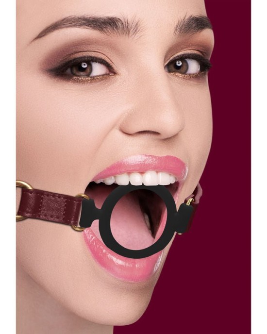 OUCH! Halo - Silicone Ring Burgundy Gag