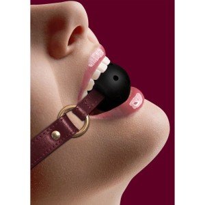 OUCH! Halo - Breathable Ball Burgundy Gag