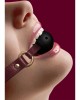 OUCH! Halo - Breathable Ball Burgundy Gag