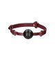 OUCH! Halo - Breathable Ball Burgundy Gag