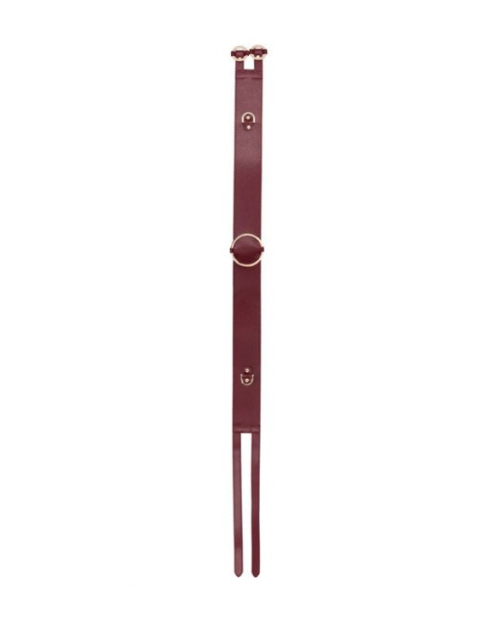 OUCH! Halo - Waist Belt L/XL - Burgundy Restraint