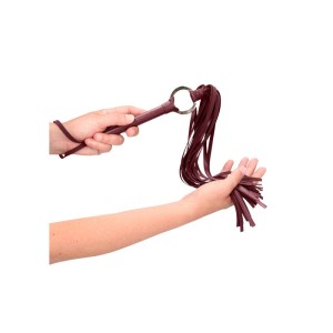 OUCH! Halo Burgundy Flogger