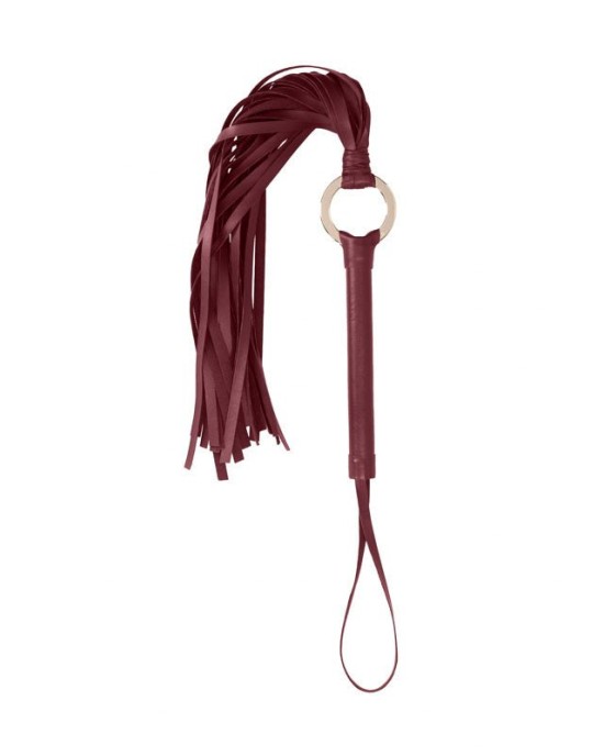 OUCH! Halo Burgundy Flogger