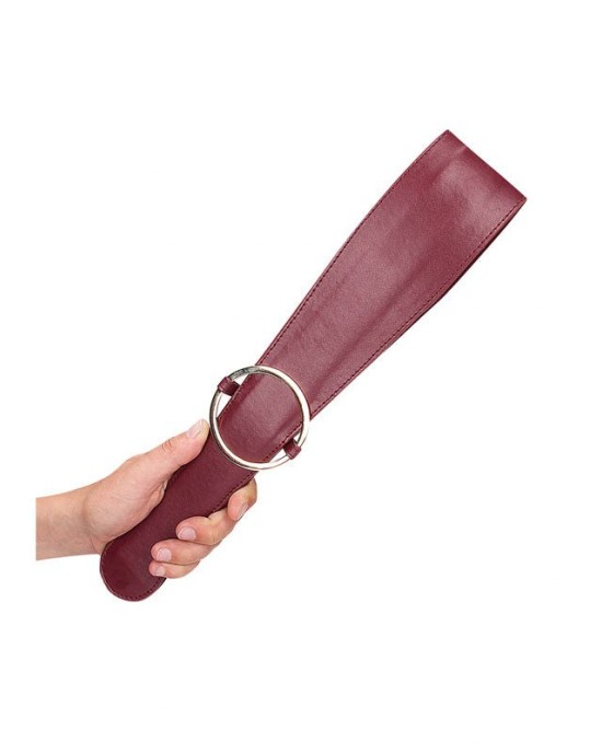 OUCH! Halo - Belt Burgundy Flogger