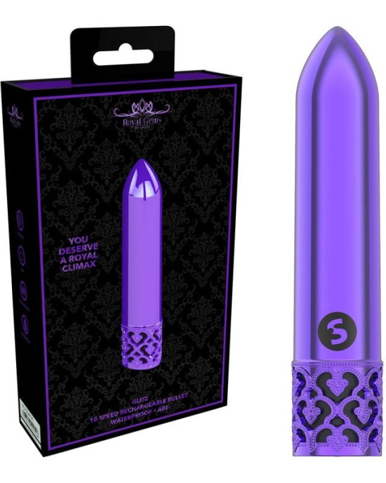 Royal Gems Glitz Bullet - Purple