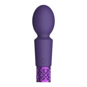 Royal Gems Brilliant Bullet - Purple - Mini Massager Wand