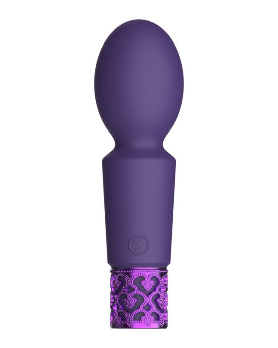 Royal Gems Brilliant Bullet - Purple - Mini Massager Wand