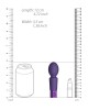 Royal Gems Brilliant Bullet - Purple - Mini Massager Wand