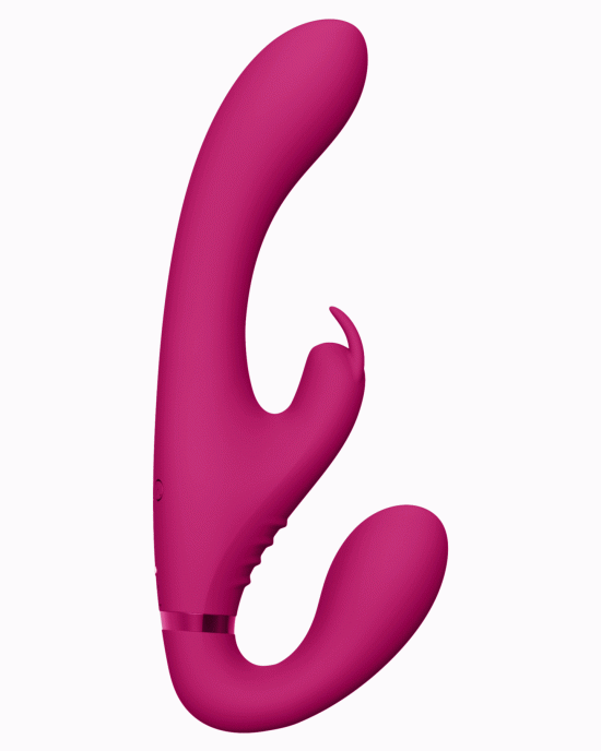 Vive SATU - Pink Rabbit Strapless Strap-On