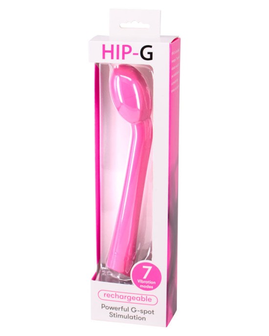 Hip G Rechargeable Pink Vibrator