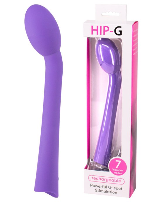 Hip G Rechargeable Purple Vibrator