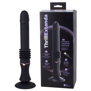 Thrill Extanda - Black Thrusting Vibrator