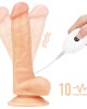 Ingen Easy Strap-On Set - Flesh 7.5 Inch Vibrating Strap-On