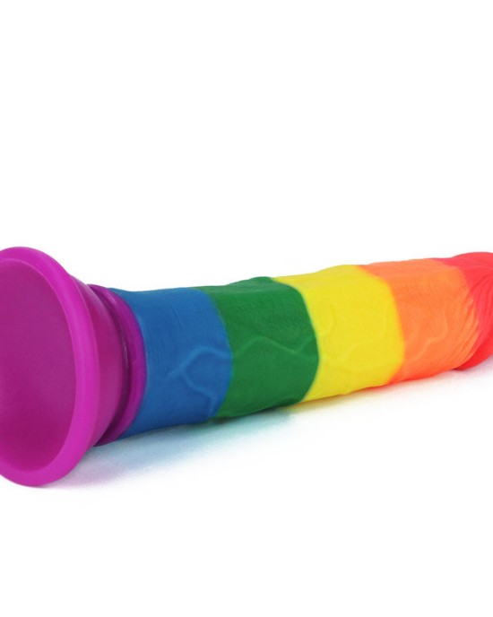 Prider 7 Inch Rainbow Dildo