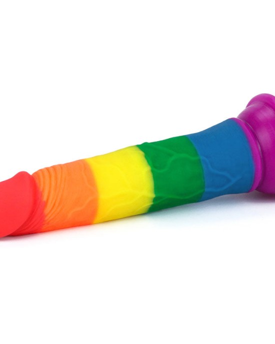 Prider 7 Inch Rainbow Dildo