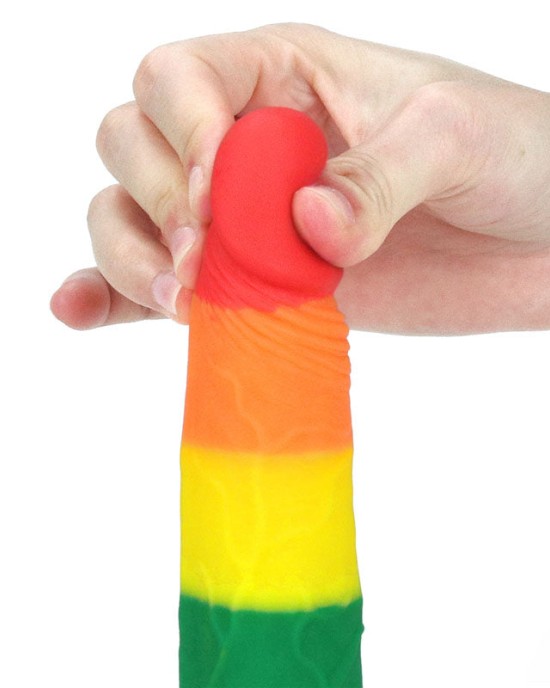 Prider 7 Inch Rainbow Dildo