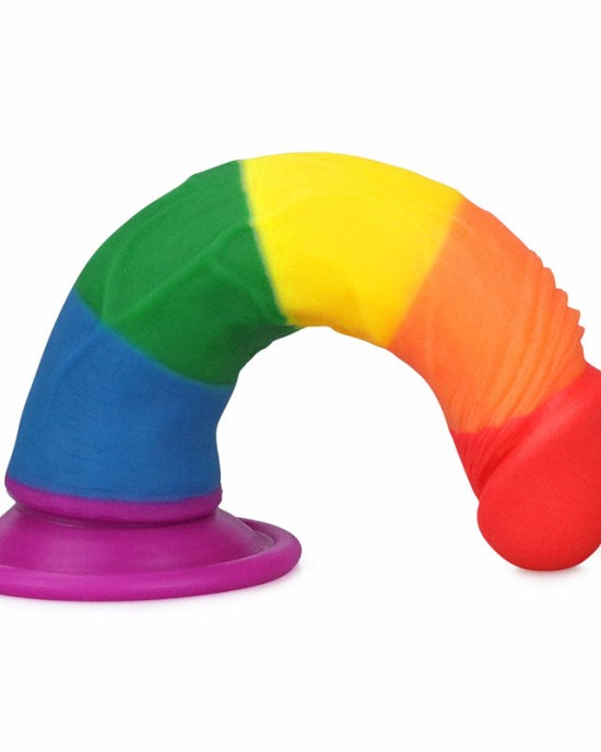 Prider 7 Inch Rainbow Dildo