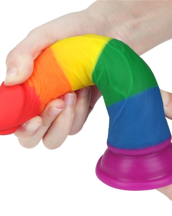 Prider 7 Inch Rainbow Dildo