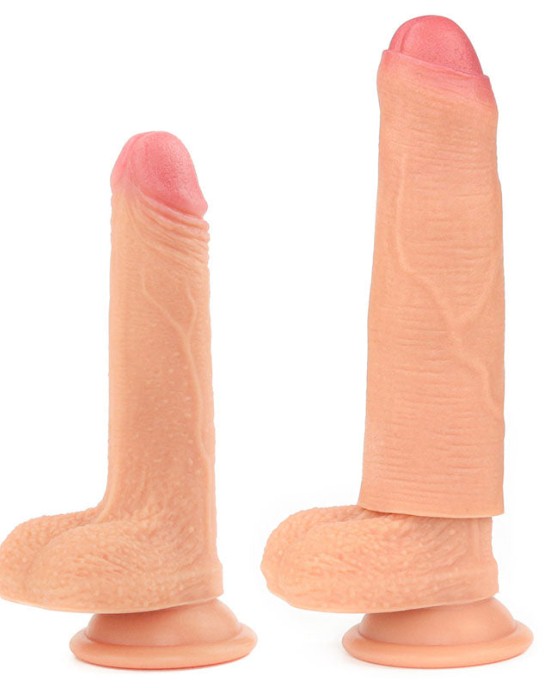 Nature Extender 1 Inch Uncut Flesh Penis Sleeve