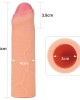 Nature Extender 1 Inch Uncut Flesh Penis Sleeve