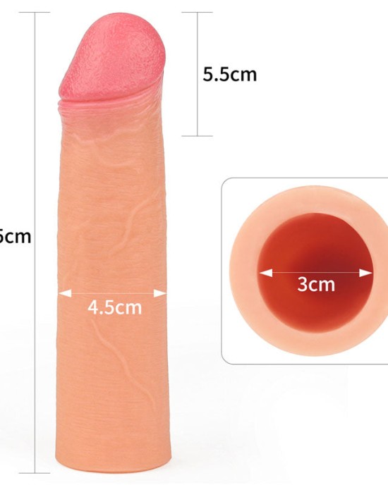 Nature Extender 2 Inch Flesh Penis Sleeve