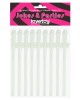 Jokes & Parties Willy Straws - Glow In The Dark - 9 Pack