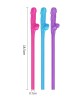 Jokes & Parties Original Willy Straws - Coloured-  9 Pack