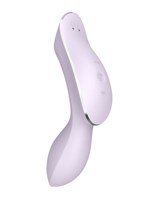 Satisfyer Curvy Trinity 2 - Violet - Air Pulse Stimulator & Vibe