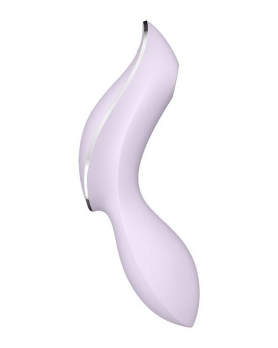 Satisfyer Curvy Trinity 2 - Violet - Air Pulse Stimulator & Vibe