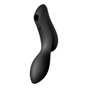 Satisfyer Curvy Trinity 2 - Black - Air Pulse Stimulator & Vibe