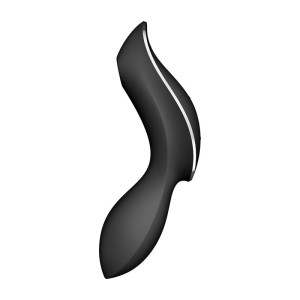 Satisfyer Curvy Trinity 2 - Black - Air Pulse Stimulator & Vibe