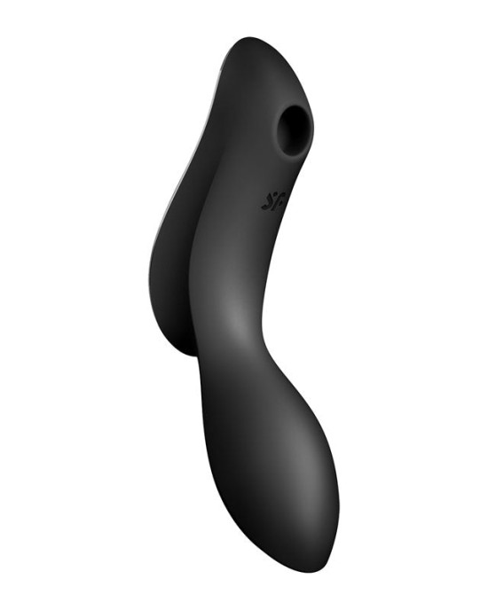 Satisfyer Curvy Trinity 2 - Black - Air Pulse Stimulator & Vibe